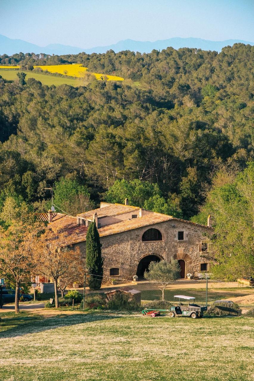 Hostel Mas Pages Sant Esteve De Guialbes Exterior foto